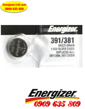 Energizer SR1120SW-391; Pin đồng hồ 1.55v Energizer SR1120SW-391 Silver OXide 
